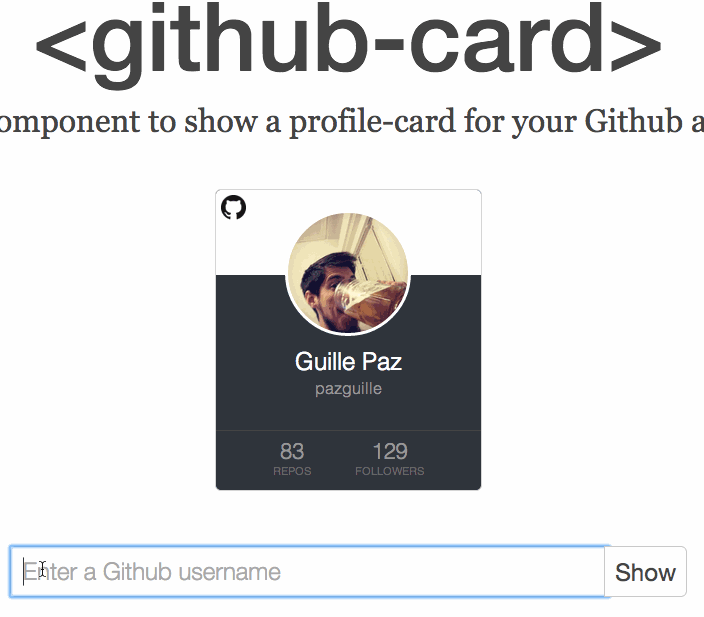 Web Components Web Components