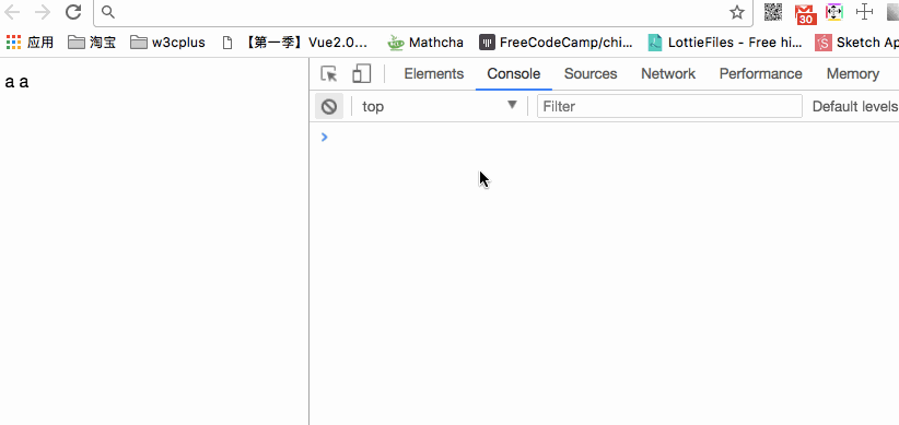 v-text and v-html