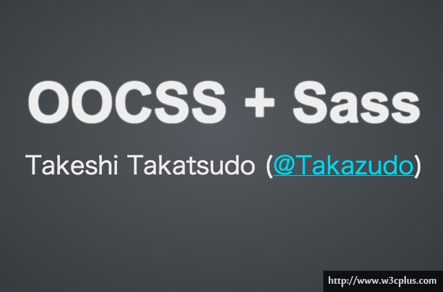 OOCSS+Sass