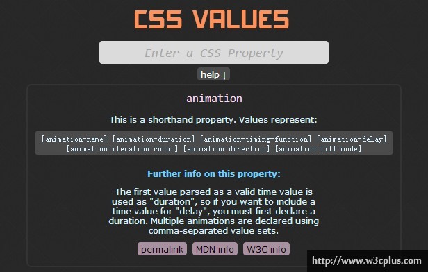 css values