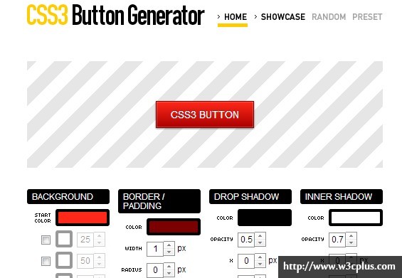 CSS3 Button Generator