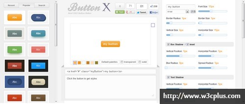 Webarti CSS3 Button Maker