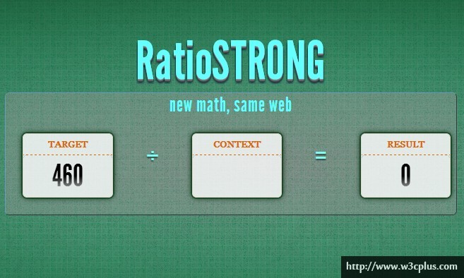 RatioSTRONG