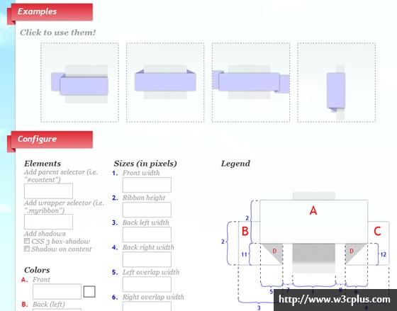 3D Ribbon Generator