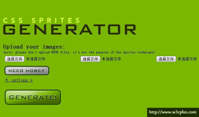 CSS Sprites Generator