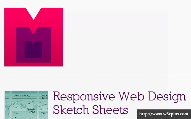 Responsive Web Design Sketch Sheets