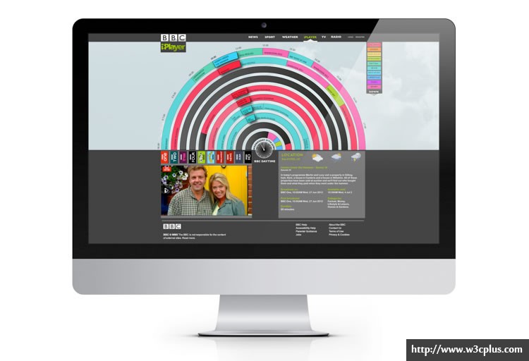 BBC iPlayer - Web Redesign Concept