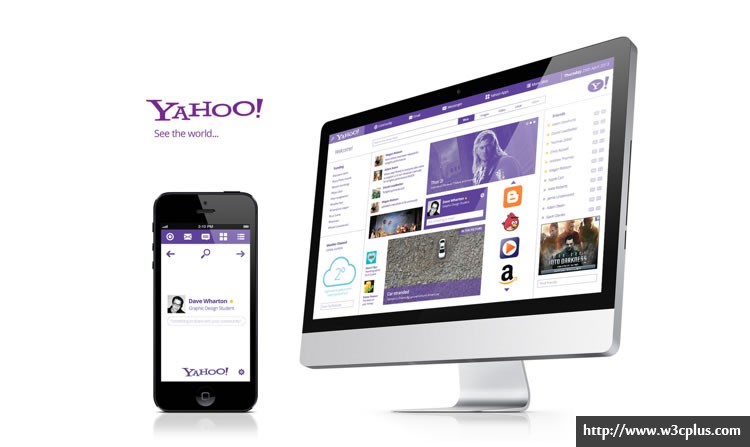 Yahoo! - Web Redesign Concept